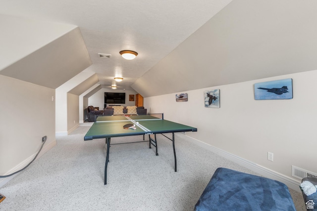 650 E 600 S, Spring City, UT 84662 - playroom featuring a textured ceiling and vaulted ceiling