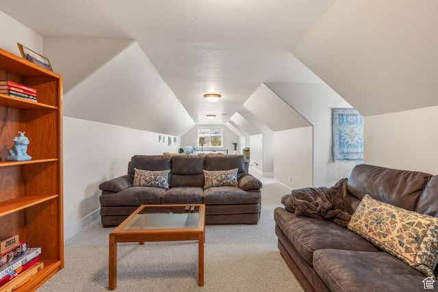 650 E 600 S, Spring City, UT 84662 - living room with light carpet and vaulted ceiling