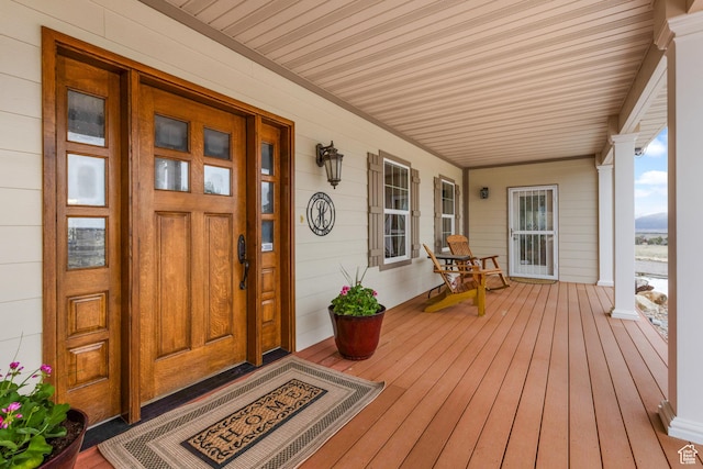 650 E 600 S, Spring City, UT 84662 - property entrance with covered porch