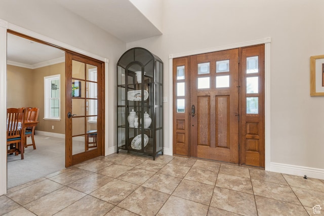 650 E 600 S, Spring City, UT 84662 - foyer with light carpet and ornamental molding