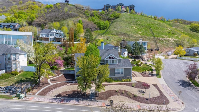 3893 S Bountiful Blvd, Bountiful, UT 84010 - aerial view featuring a residential view