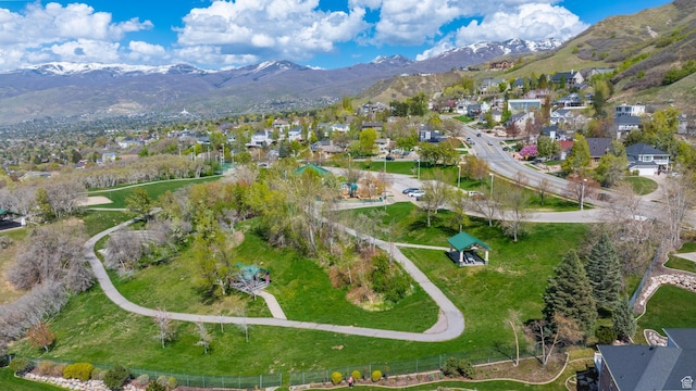 3893 S Bountiful Blvd, Bountiful, UT 84010 - bird's eye view featuring a residential view and a mountain view
