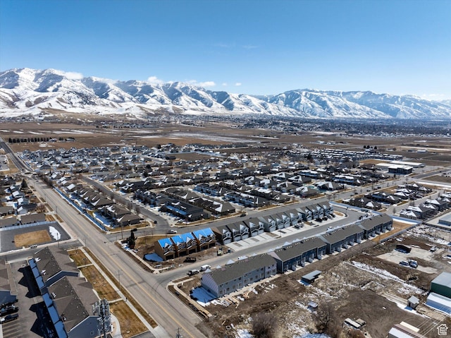 639 S 85 E Unit 28, Smithfield, UT 84335 - birds eye view of property with a mountain view and a residential view