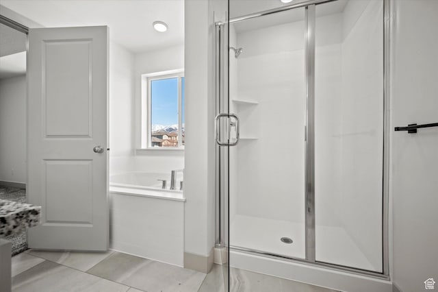 639 S 85 E Unit 28, Smithfield, UT 84335 - bathroom with a shower stall and a garden tub