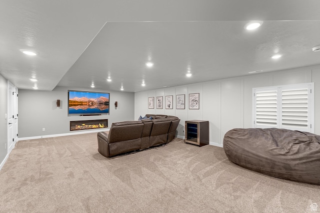 2217 E Emerald Ave, Eagle Mountain, UT 84005 - carpeted living room with recessed lighting and baseboards