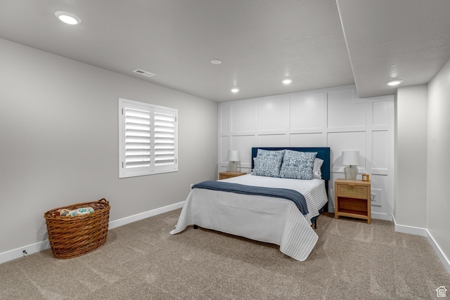 2217 E Emerald Ave, Eagle Mountain, UT 84005 - bedroom featuring carpet, baseboards, and recessed lighting