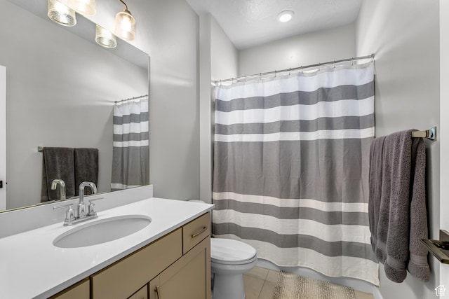 2217 E Emerald Ave, Eagle Mountain, UT 84005 - bathroom featuring tile patterned flooring, toilet, and vanity