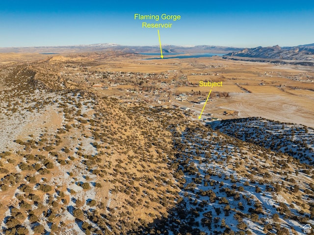 80 S Chipper Ln, Manila, UT 84046 - bird's eye view with a mountain view