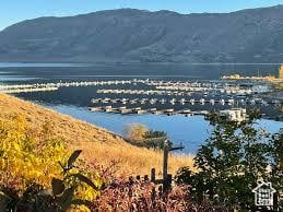 80 S Chipper Ln, Manila, UT 84046 - view of water feature with a mountain view