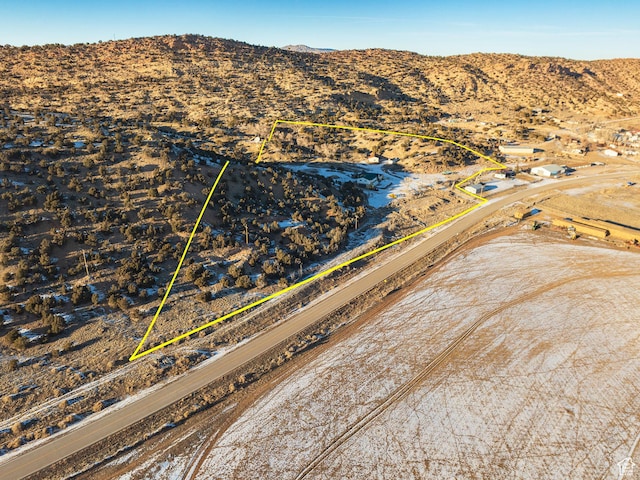 80 S Chipper Ln, Manila, UT 84046 - drone / aerial view featuring a mountain view