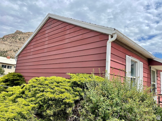 view of side of home