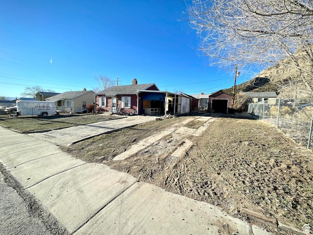 view of ranch-style home