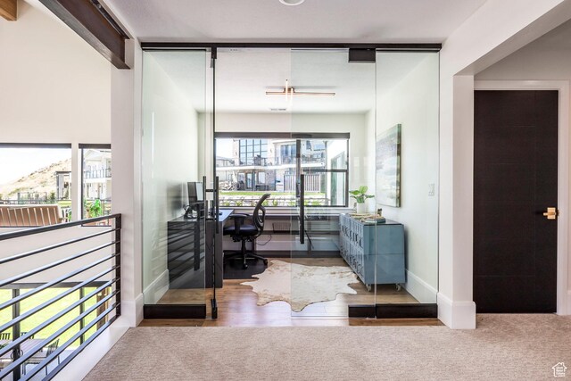 view of office space