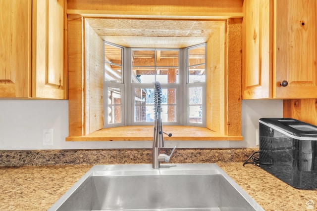 interior details with sink