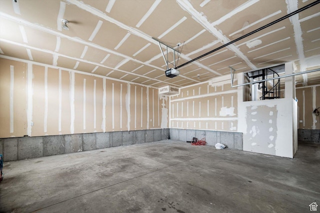 4876 S 1525 E, Ogden, UT 84403 - garage featuring a garage door opener