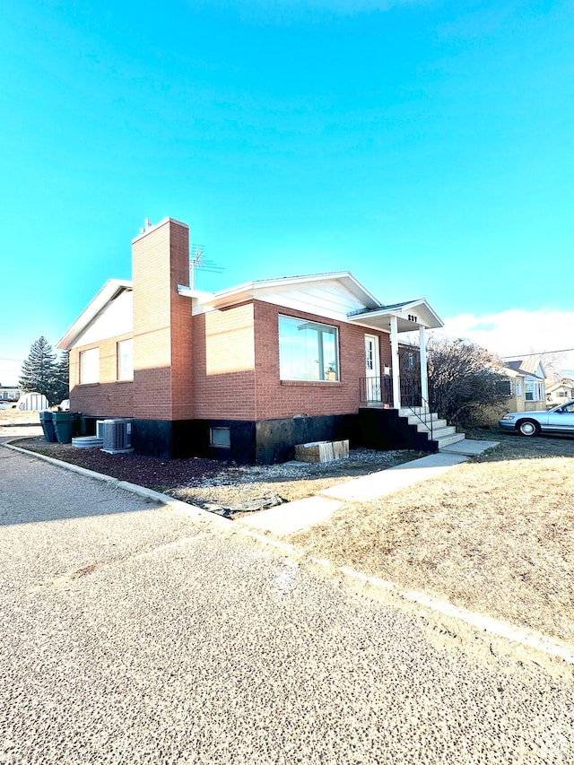 exterior space with central AC