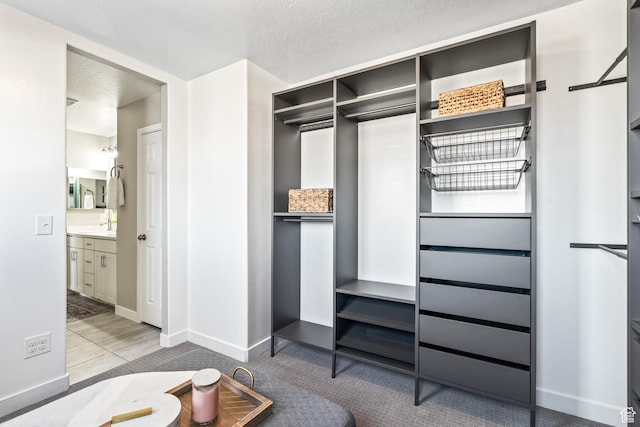 view of closet