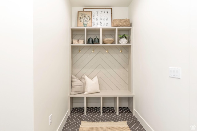 7277 W Hall Crossing Dr S, Herriman, UT 84096 - mudroom with baseboards