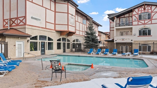 840 Bigler Ln W Unit 3023, Midway, UT 84049 - view of swimming pool featuring a community hot tub and a patio area