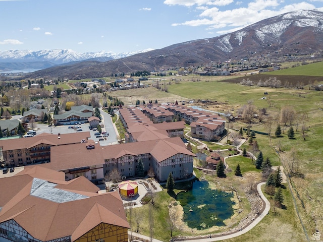 840 Bigler Ln W Unit 3023, Midway, UT 84049 - bird's eye view with a mountain view