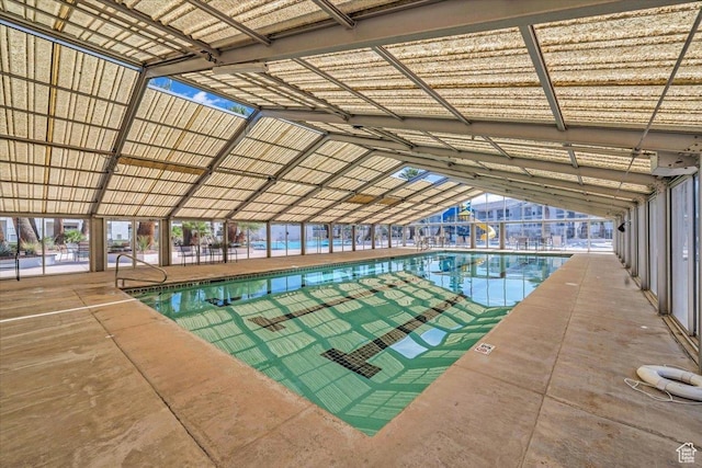 view of pool