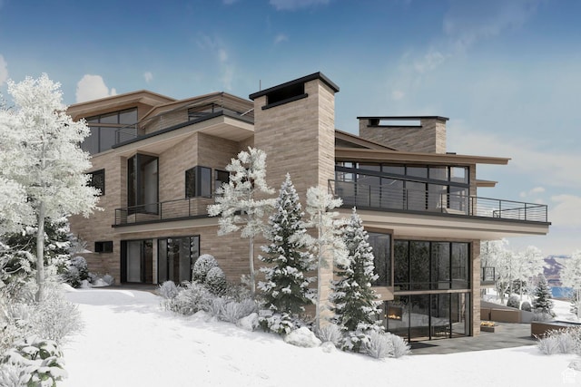 2923 W Jordanelle View Dr Unit 86, Heber City, UT 84032 - view of snow covered building