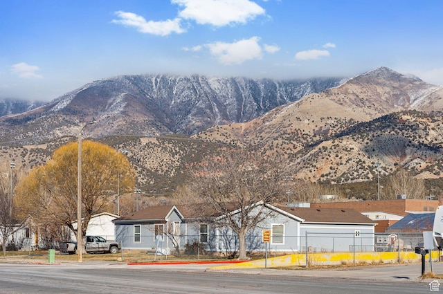 view of mountain feature