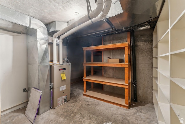view of utility room