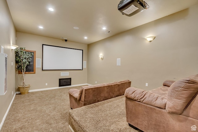 911 W 310 S, Pleasant Grove, UT 84062 - carpeted cinema room with a fireplace