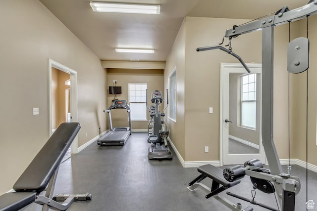 911 W 310 S, Pleasant Grove, UT 84062 - exercise room with plenty of natural light