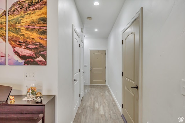 911 W 310 S, Pleasant Grove, UT 84062 - hall with light hardwood / wood-style floors