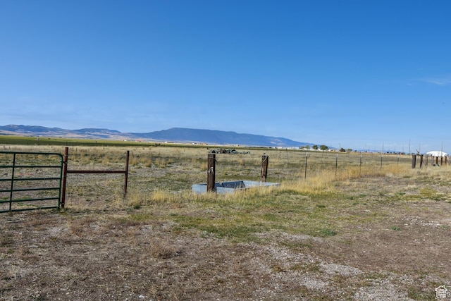 4752 E Max Rd, Downey, ID 83234 - view of yard featuring a rural view and a mountain view