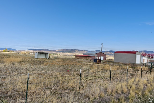 4752 E Max Rd, Downey, ID 83234 - view of yard featuring a rural view and a mountain view
