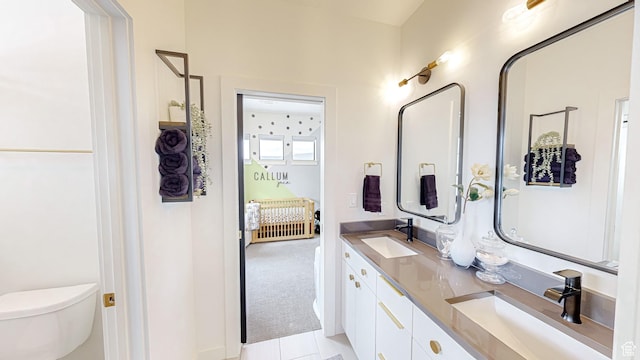 1244 N Washougal, Elk Ridge, UT 84651 - ensuite bathroom featuring toilet and double vanity