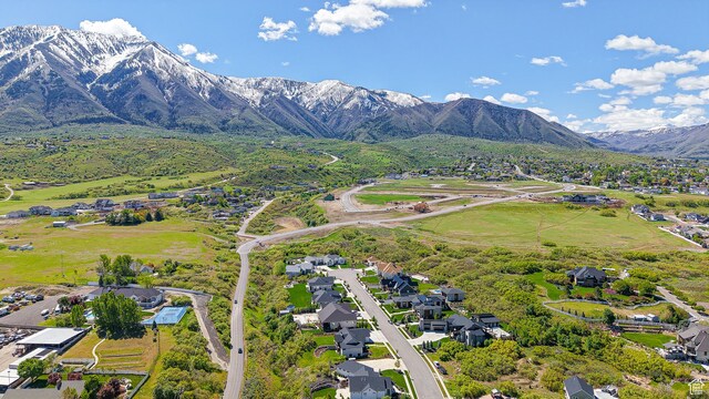 1244 N Washougal, Elk Ridge, UT 84651 - view of property location with a mountain backdrop and nearby suburban area