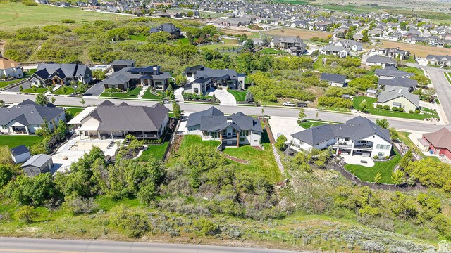 1244 N Washougal, Elk Ridge, UT 84651 - aerial view of property and surrounding area featuring nearby suburban area