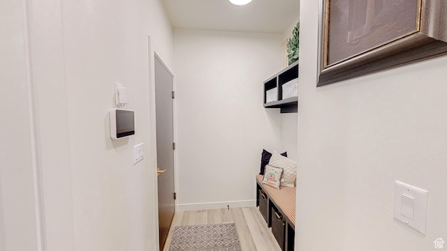 1244 N Washougal, Elk Ridge, UT 84651 - mudroom with light wood-style flooring and baseboards