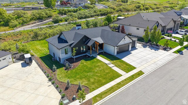 1244 N Washougal, Elk Ridge, UT 84651 - aerial perspective of suburban area