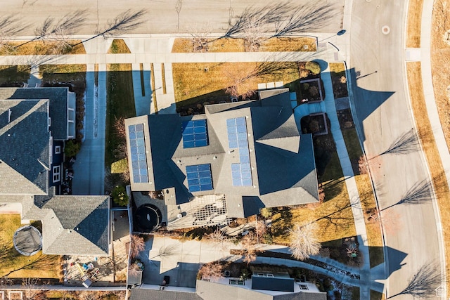 drone / aerial view