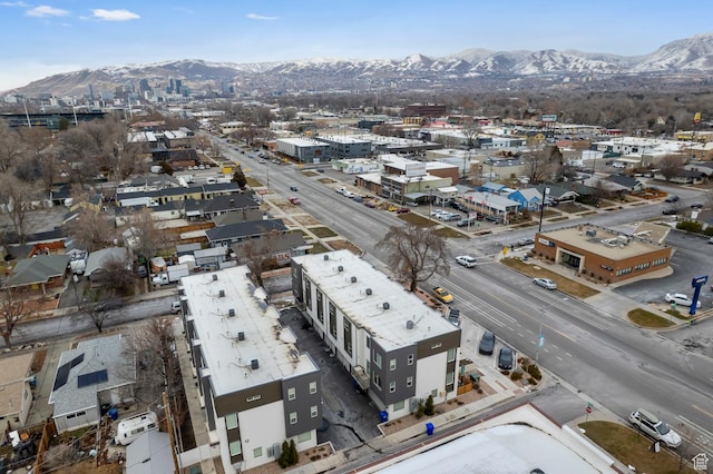 1570 S Main St Unit 102, Salt Lake City, UT 84115 - birds eye view of property with a mountain view