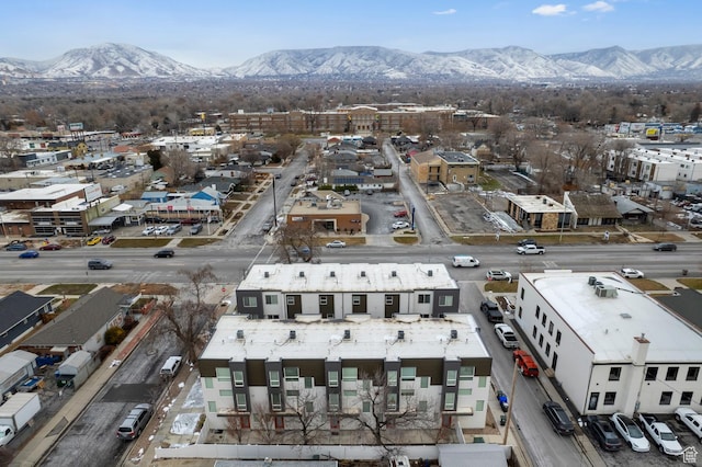 1570 S Main St Unit 102, Salt Lake City, UT 84115 - drone / aerial view with a mountain view