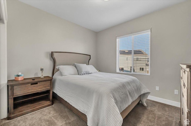 2662 S Waterview, Saratoga Springs, UT 84045 - bedroom featuring baseboards and dark colored carpet