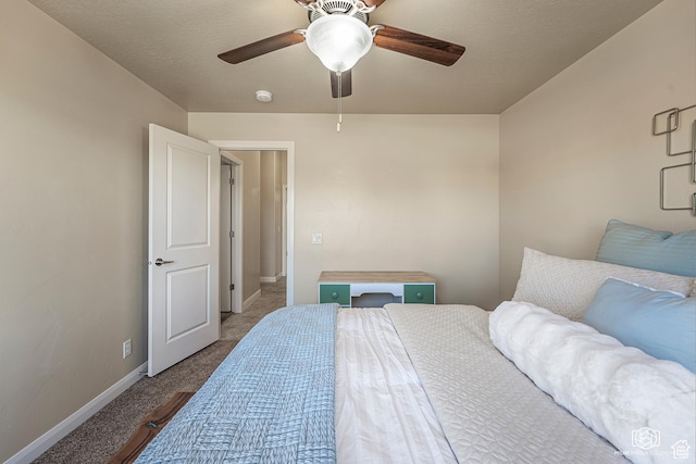 1987 S 2940 E, St George, UT 84790 - carpeted bedroom featuring ceiling fan