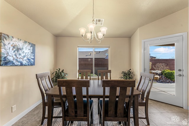 1987 S 2940 E, St George, UT 84790 - dining room with a notable chandelier and light tile patterned floors