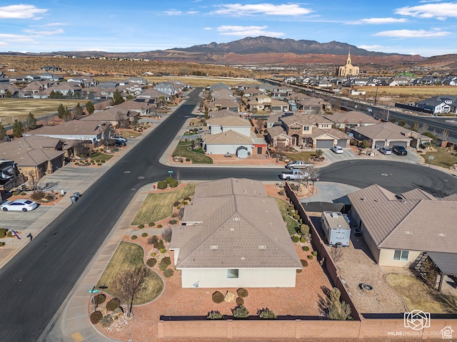 1987 S 2940 E, St George, UT 84790 - drone / aerial view with a mountain view