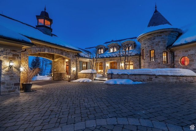 17 White Pine Canyon Rd, Park City, UT 84060 - view of snow covered patio