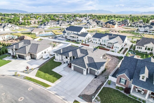 51 N Gray Fox Cir, Kaysville, UT 84037 - aerial view of residential area with mountains