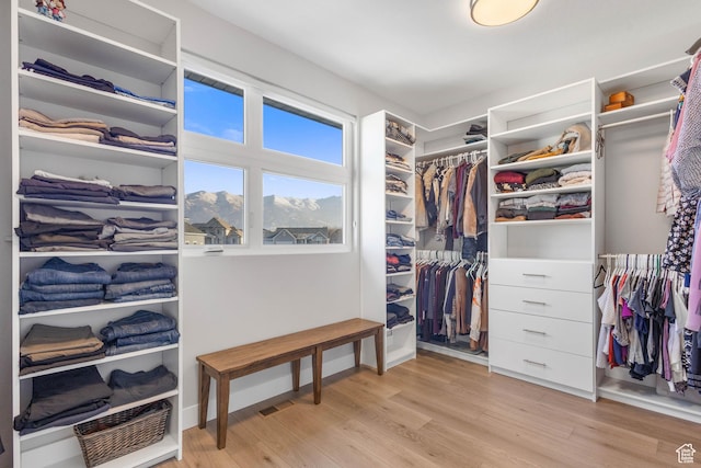 51 N Gray Fox Cir, Kaysville, UT 84037 - spacious closet featuring light hardwood / wood-style flooring