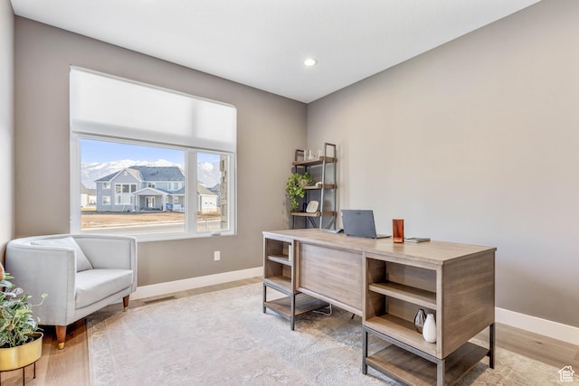 51 N Gray Fox Cir, Kaysville, UT 84037 - office space featuring light hardwood / wood-style flooring