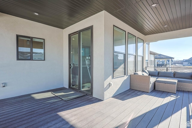 51 N Gray Fox Cir, Kaysville, UT 84037 - deck with an outdoor living space